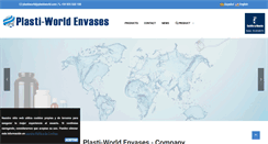 Desktop Screenshot of plastiworldenvases.com